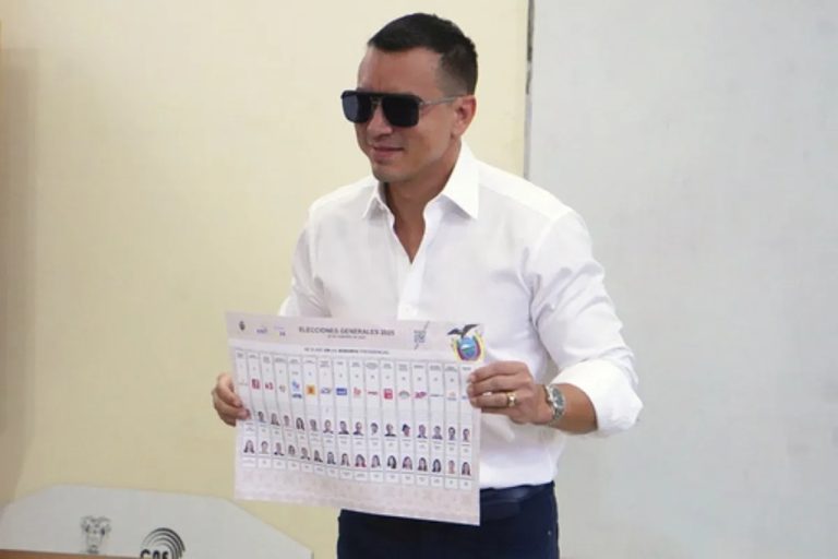 Ecuador definirá su presidente en segunda vuelta