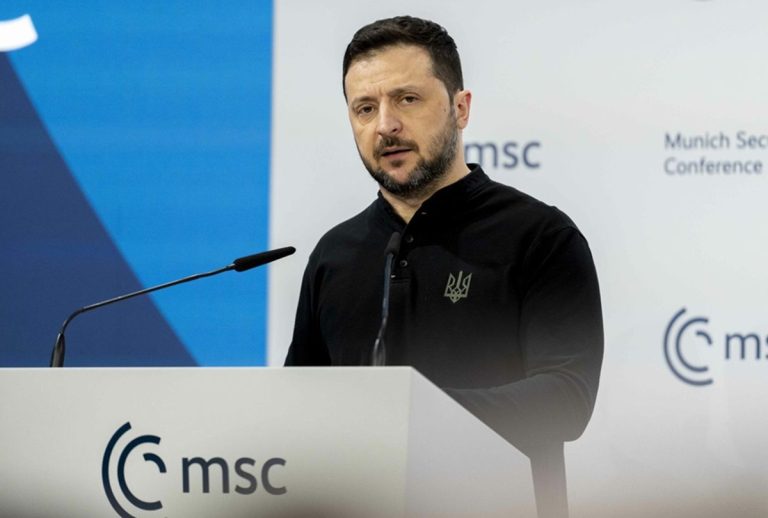 Zelenski propuso crear un ejército europeo