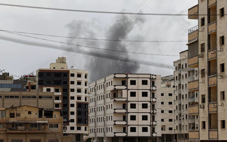 Israel atacó Siria