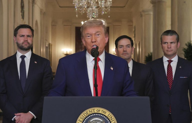 Trump ordenó atacar las instalaciones nucleares de Irán